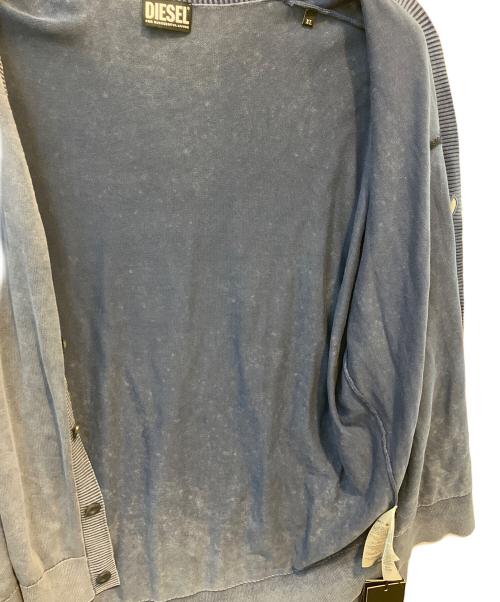DIESEL（ディーゼル）DIESEL (ディーゼル) 薄手カーディガン ネイビー サイズ:XL 未使用品の古着・服飾アイテム