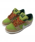 NIKEナイキ）の古着「SB Dunk Low Pro」｜ベージュ×グリーン