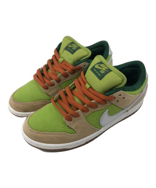 NIKE（ナイキ）NIKE (ナイキ) SB Dunk Low Pro ベージュ×グリーン サイズ:26.5㎝の古着・服飾アイテム