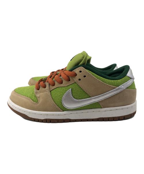 NIKE（ナイキ）NIKE (ナイキ) SB Dunk Low Pro ベージュ×グリーン サイズ:26.5㎝の古着・服飾アイテム