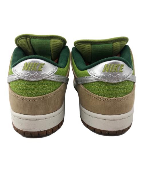 NIKE（ナイキ）NIKE (ナイキ) SB Dunk Low Pro ベージュ×グリーン サイズ:26.5㎝の古着・服飾アイテム