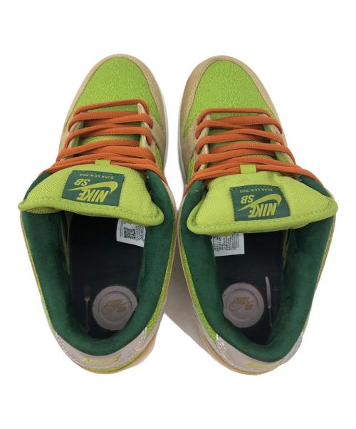 NIKE（ナイキ）NIKE (ナイキ) SB Dunk Low Pro ベージュ×グリーン サイズ:26.5㎝の古着・服飾アイテム