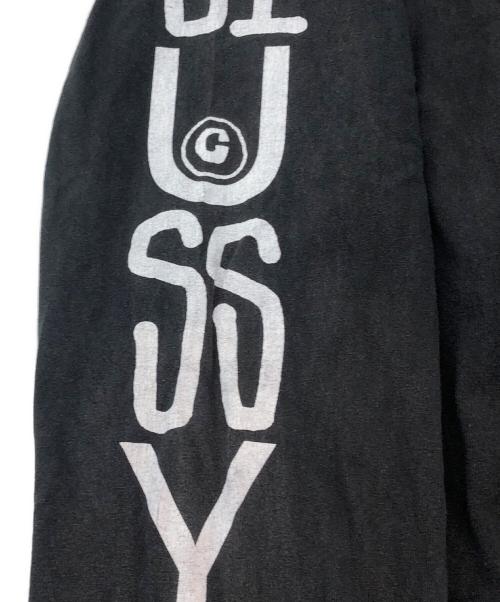 stussy（ステューシー）stussy (ステューシー) 長袖カットソー ブラック サイズ:Ｌの古着・服飾アイテム
