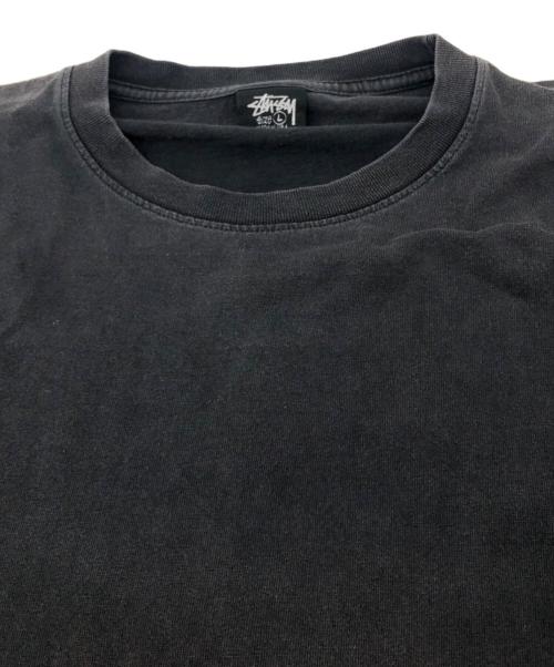 stussy（ステューシー）stussy (ステューシー) 長袖カットソー ブラック サイズ:Ｌの古着・服飾アイテム