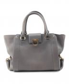 Salvatore Ferragamoサルヴァトーレ フェラガモ）の古着「ハンドバッグ」｜グレー