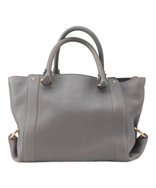 Salvatore Ferragamo（サルヴァトーレ フェラガモ）Salvatore Ferragamo (サルヴァトーレ フェラガモ) ハンドバッグ グレーの古着・服飾アイテム