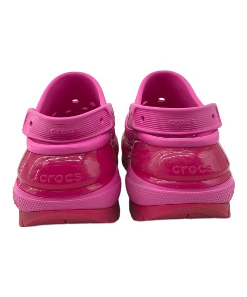crocs（クロックス）crocs (クロックス) 厚底サンダル ショッキングピンク サイズ:8の古着・服飾アイテム