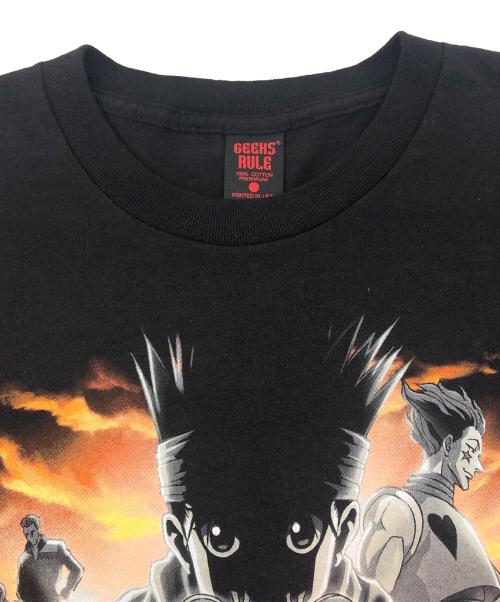 GEEKS RULE（ギークスルール）GEEKS RULE (ギークスルール) プリントTシャツ ブラック サイズ:XLの古着・服飾アイテム