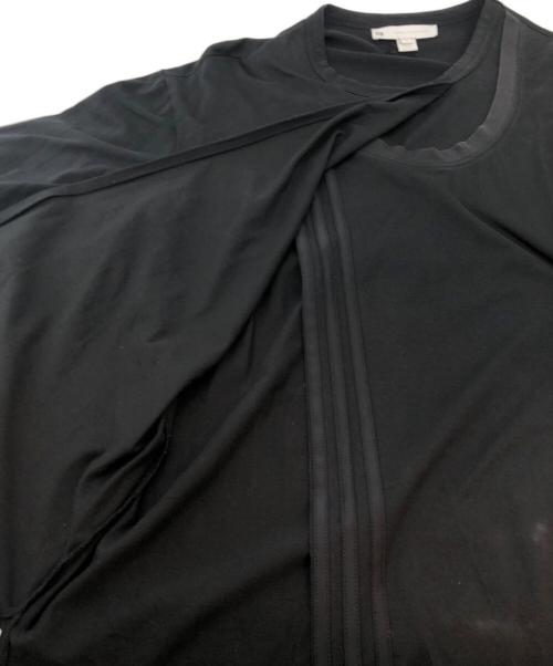Y-3（ワイスリー）Y-3 (ワイスリー) 半袖カットソー M CH2 LAYERED SS TEE ブラック サイズ:Sの古着・服飾アイテム