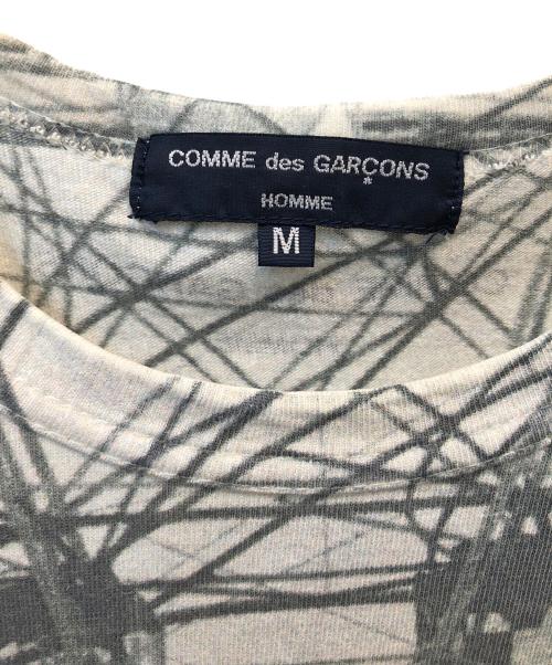COMME des GARCONS HOMME（コムデギャルソン オム）COMME des GARCONS HOMME (コムデギャルソン オム) 半袖カットソー ホワイト サイズ:Mの古着・服飾アイテム