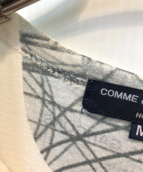 COMME des GARCONS HOMME（コムデギャルソン オム）COMME des GARCONS HOMME (コムデギャルソン オム) 半袖カットソー ホワイト サイズ:Mの古着・服飾アイテム