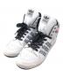 adidas（アディダス）の古着「ハイカットスニーカー」｜ホワイト×ブラック