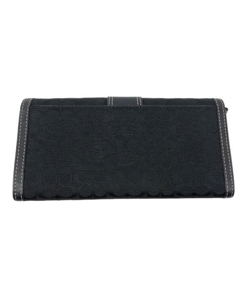 COACH（コーチ）COACH (コーチ) 長財布 ブラックの古着・服飾アイテム