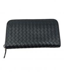 BOTTEGA VENETA（ボッテガベネタ）の古着「長財布」｜ブラック