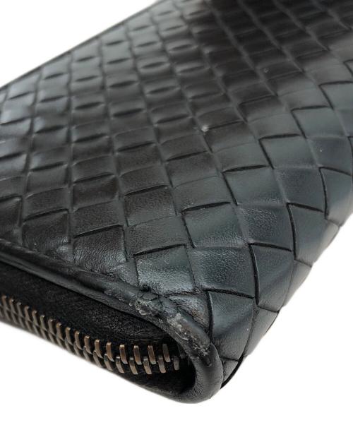 BOTTEGA VENETA（ボッテガベネタ）BOTTEGA VENETA (ボッテガベネタ) 長財布 ブラックの古着・服飾アイテム