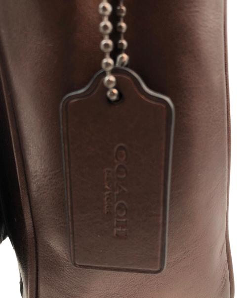 COACH（コーチ）COACH (コーチ) レザーショルダーバッグ ブラウン サイズ:不明の古着・服飾アイテム