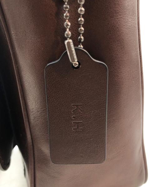 COACH（コーチ）COACH (コーチ) レザーショルダーバッグ ブラウン サイズ:不明の古着・服飾アイテム
