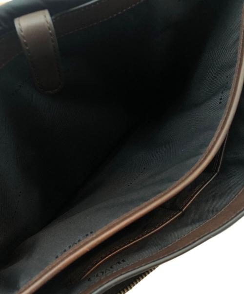 COACH（コーチ）COACH (コーチ) レザーショルダーバッグ ブラウン サイズ:不明の古着・服飾アイテム