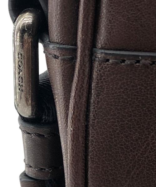 COACH（コーチ）COACH (コーチ) レザーショルダーバッグ ブラウン サイズ:不明の古着・服飾アイテム