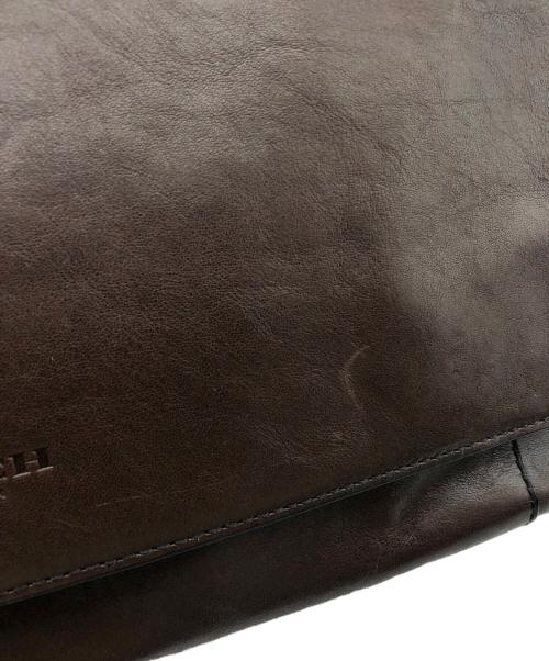 COACH（コーチ）COACH (コーチ) レザーショルダーバッグ ブラウン サイズ:不明の古着・服飾アイテム