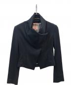 Vivienne Westwood RED LABELヴィヴィアンウエストウッドレッドレーベル）の古着「テーラードジャケット 16-01-451011」｜ブラック