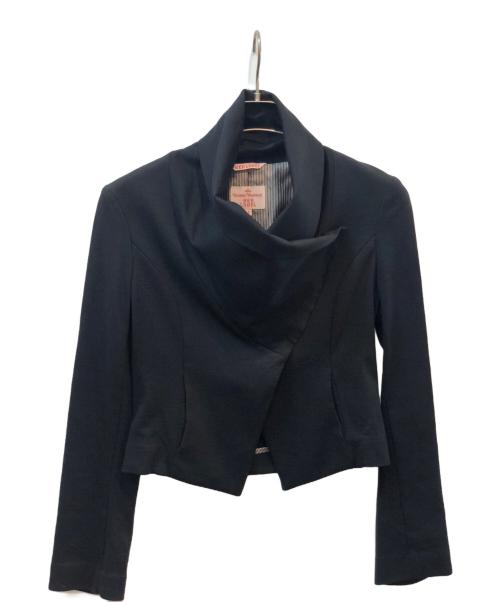 Vivienne Westwood RED LABEL（ヴィヴィアンウエストウッドレッドレーベル）Vivienne Westwood RED LABEL (ヴィヴィアンウエストウッドレッドレーベル) テーラードジャケット 16-01-451011 ブラック サイズ:サイズ３の古着・服飾アイテム
