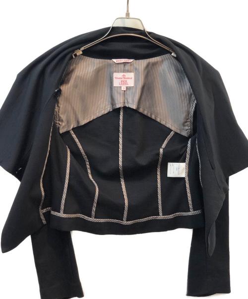 Vivienne Westwood RED LABEL（ヴィヴィアンウエストウッドレッドレーベル）Vivienne Westwood RED LABEL (ヴィヴィアンウエストウッドレッドレーベル) テーラードジャケット 16-01-451011 ブラック サイズ:サイズ３の古着・服飾アイテム
