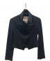 Vivienne Westwood RED LABEL（ヴィヴィアンウエストウッドレッドレーベル）の古着「テーラードジャケット 16-01-451011」｜ブラック