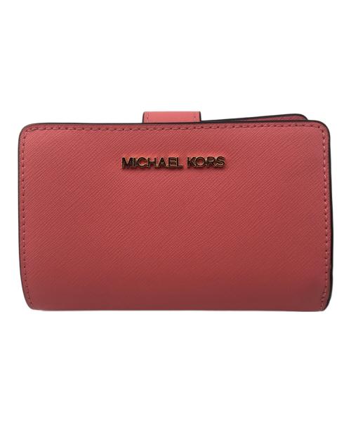 MICHAEL KORS（マイケルコース）MICHAEL KORS (マイケルコース) 2つ折り財布 ピンク サイズ:不明の古着・服飾アイテム