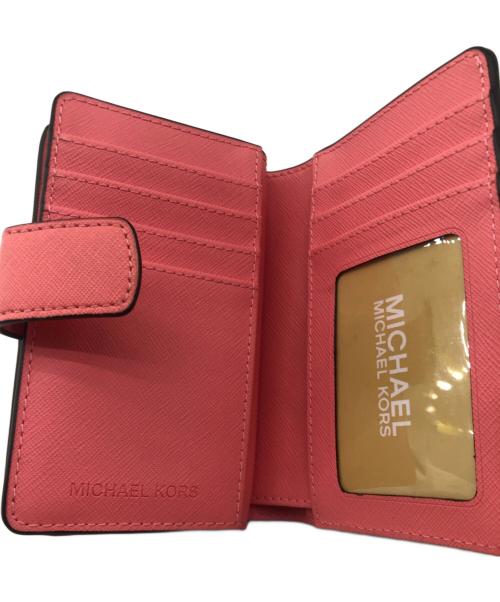 MICHAEL KORS（マイケルコース）MICHAEL KORS (マイケルコース) 2つ折り財布 ピンク サイズ:不明の古着・服飾アイテム