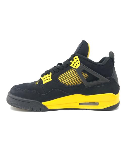 NIKE（ナイキ）NIKE (ナイキ) AIR JORDAN 4 RETRO ブラック サイズ: 26cmの古着・服飾アイテム