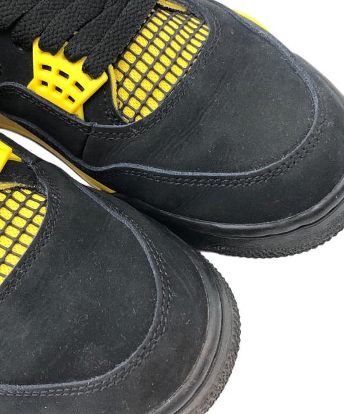 NIKE（ナイキ）NIKE (ナイキ) AIR JORDAN 4 RETRO ブラック サイズ: 26cmの古着・服飾アイテム