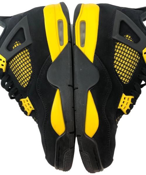 NIKE（ナイキ）NIKE (ナイキ) AIR JORDAN 4 RETRO ブラック サイズ: 26cmの古着・服飾アイテム