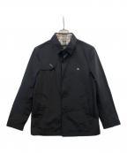 BURBERRY BLACK LABELバーバリーブラックレーベル）の古着「ハーフコート」｜ブラック
