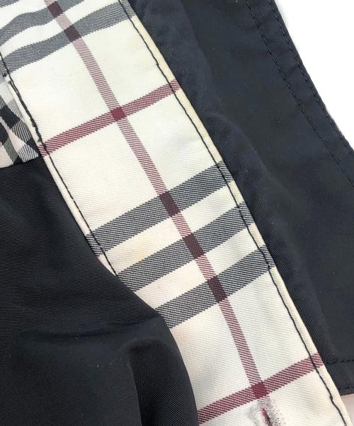 BURBERRY BLACK LABEL（バーバリーブラックレーベル）BURBERRY BLACK LABEL (バーバリーブラックレーベル) ハーフコート ブラック サイズ:Mの古着・服飾アイテム
