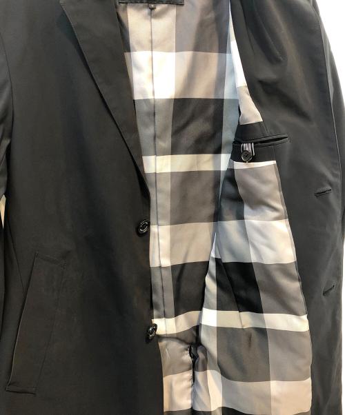 BLACK LABEL CRESTBRIDGE（ブラックレーベル クレストブリッジ）BLACK LABEL CRESTBRIDGE (ブラックレーベル クレストブリッジ) チェスターコート ブラック サイズ:Mの古着・服飾アイテム