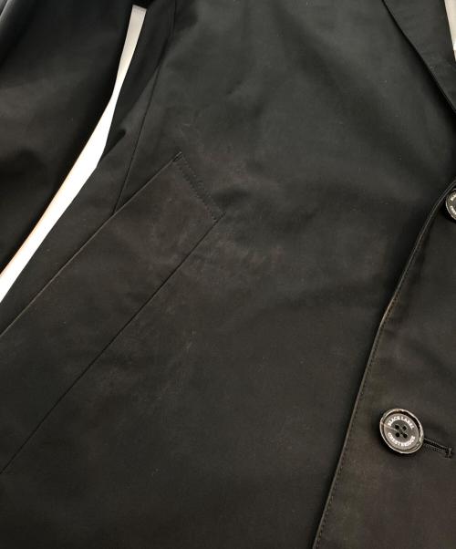 BLACK LABEL CRESTBRIDGE（ブラックレーベル クレストブリッジ）BLACK LABEL CRESTBRIDGE (ブラックレーベル クレストブリッジ) チェスターコート ブラック サイズ:Mの古着・服飾アイテム