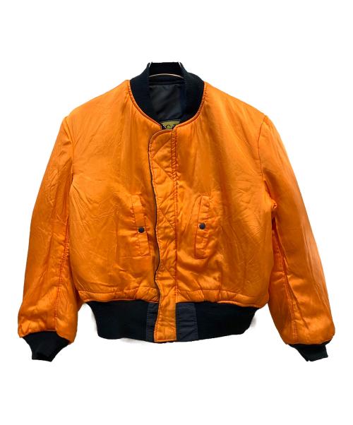 AVIREX（アヴィレックス）AVIREX (アヴィレックス) MA-1ジャケット ネイビー サイズ:LARGEの古着・服飾アイテム