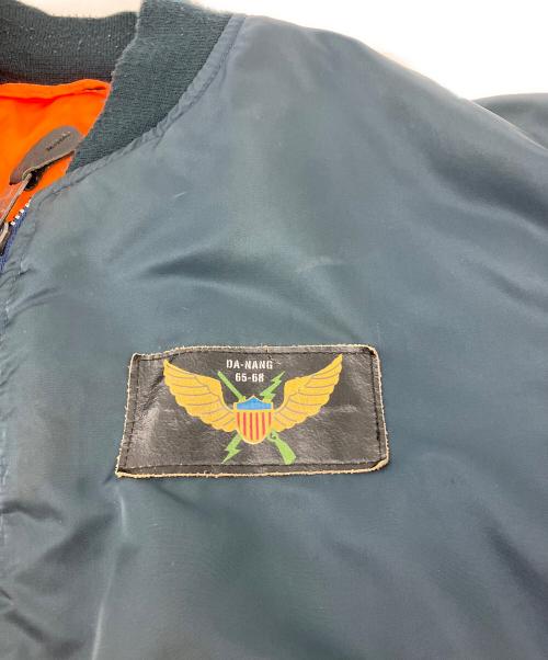 AVIREX（アヴィレックス）AVIREX (アヴィレックス) MA-1ジャケット ネイビー サイズ:LARGEの古着・服飾アイテム