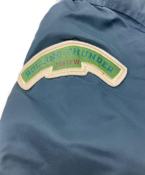 AVIREX（アヴィレックス）AVIREX (アヴィレックス) MA-1ジャケット ネイビー サイズ:LARGEの古着・服飾アイテム