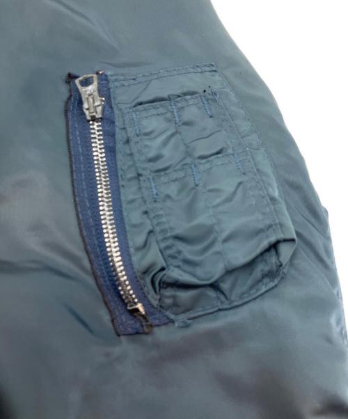 AVIREX（アヴィレックス）AVIREX (アヴィレックス) MA-1ジャケット ネイビー サイズ:LARGEの古着・服飾アイテム