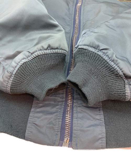 AVIREX（アヴィレックス）AVIREX (アヴィレックス) MA-1ジャケット ネイビー サイズ:LARGEの古着・服飾アイテム