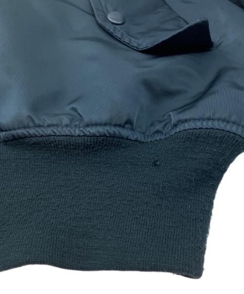 AVIREX（アヴィレックス）AVIREX (アヴィレックス) MA-1ジャケット ネイビー サイズ:LARGEの古着・服飾アイテム