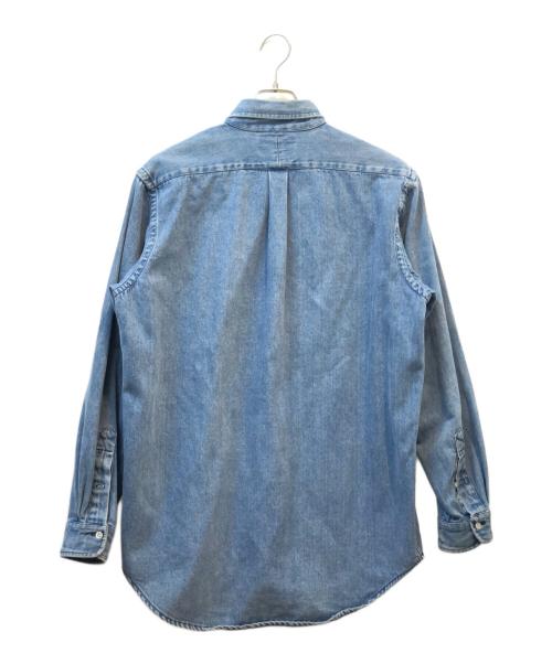 POLO COUNTRY（ポロカントリー）POLO COUNTRY (ポロカントリー) 90’ｓデニムBDシャツ ブルー サイズ:Ｌの古着・服飾アイテム