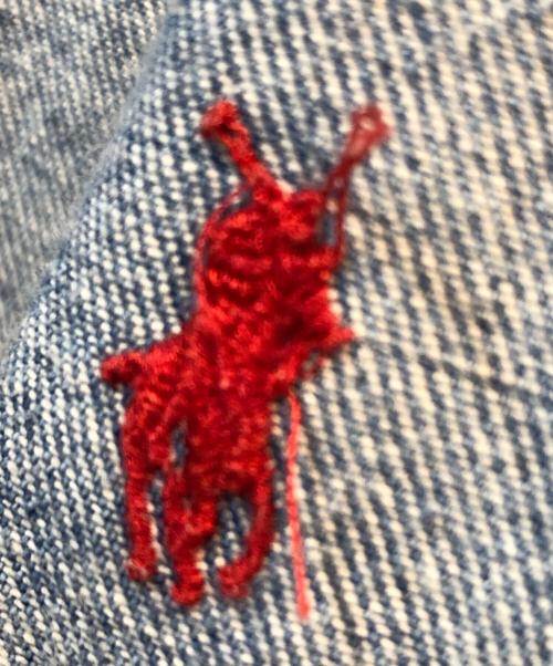POLO COUNTRY（ポロカントリー）POLO COUNTRY (ポロカントリー) 90’ｓデニムBDシャツ ブルー サイズ:Ｌの古着・服飾アイテム