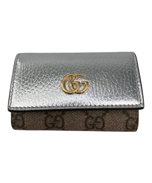 GUCCI（グッチ）GUCCI (グッチ) 6連キーケース 456118 シルバーの古着・服飾アイテム