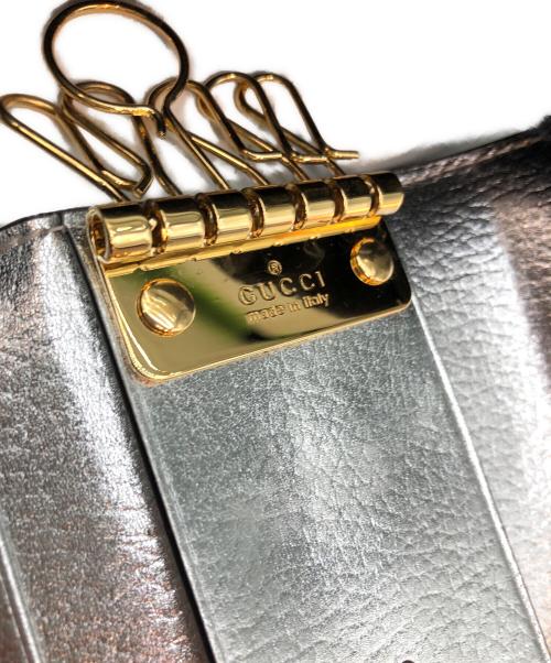 GUCCI（グッチ）GUCCI (グッチ) 6連キーケース 456118 シルバーの古着・服飾アイテム