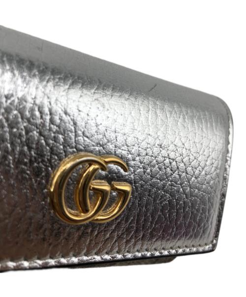 GUCCI（グッチ）GUCCI (グッチ) 6連キーケース 456118 シルバーの古着・服飾アイテム
