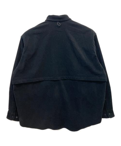 PAPERSKY（ペーパースカイ）PAPERSKY (ペーパースカイ) コーデュロイシャツ ブラック サイズ:Sの古着・服飾アイテム