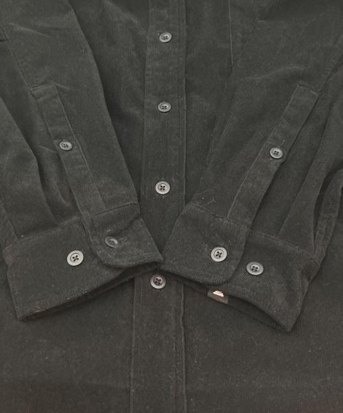 PAPERSKY（ペーパースカイ）PAPERSKY (ペーパースカイ) コーデュロイシャツ ブラック サイズ:Sの古着・服飾アイテム